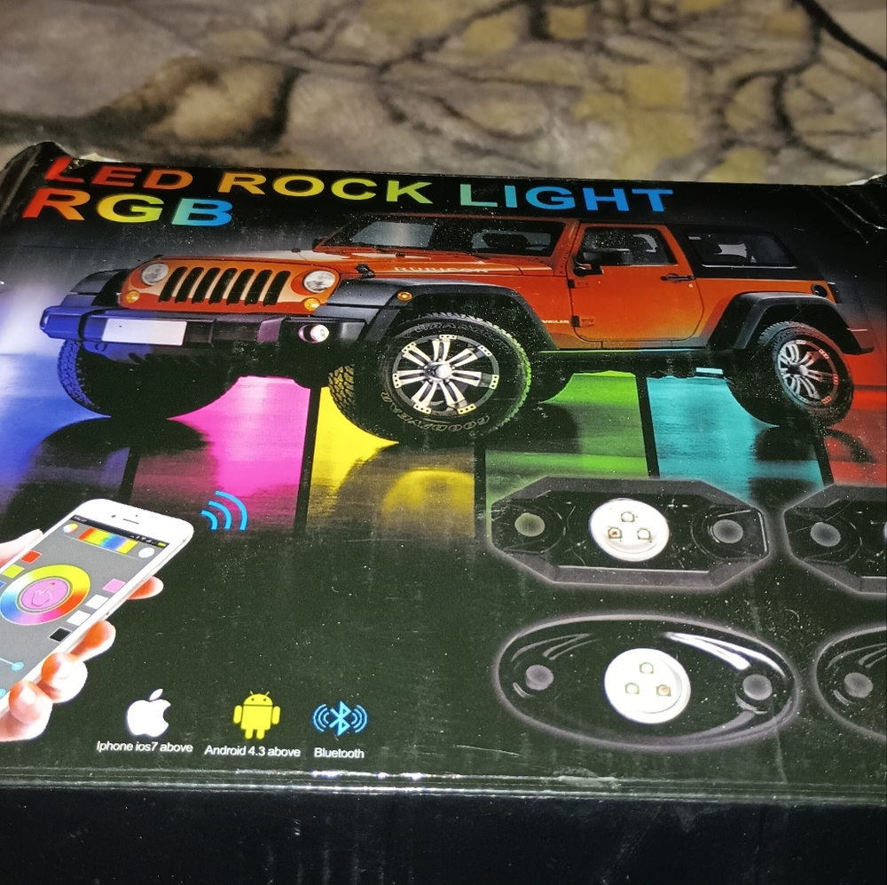 LED Car light kit with remote control